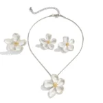Blossom Pearl Flower Earrings