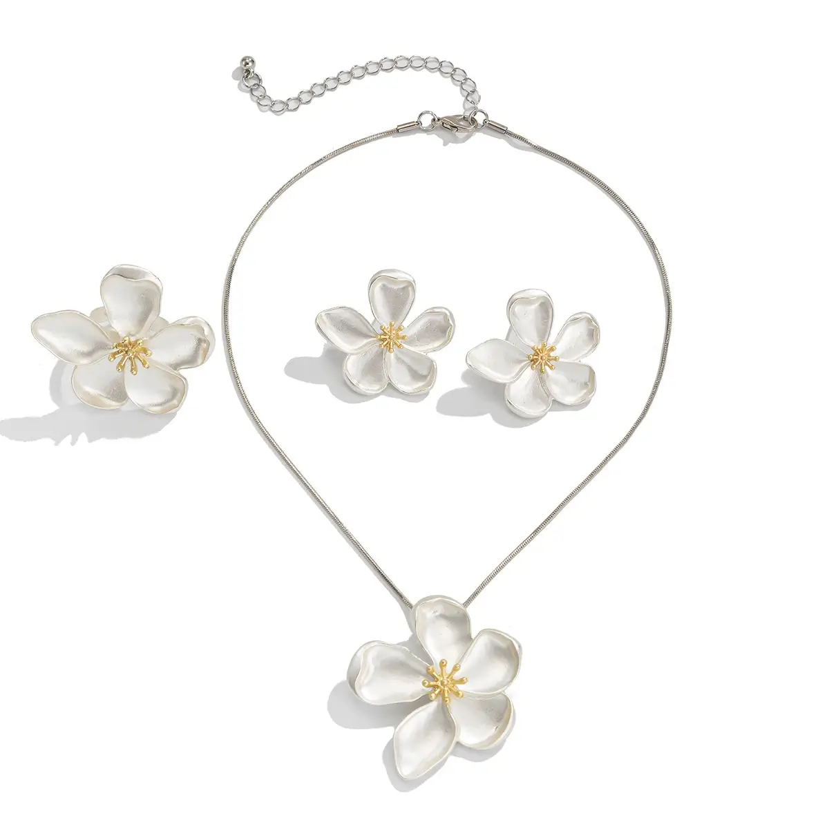 Blossom Pearl Flower Earrings